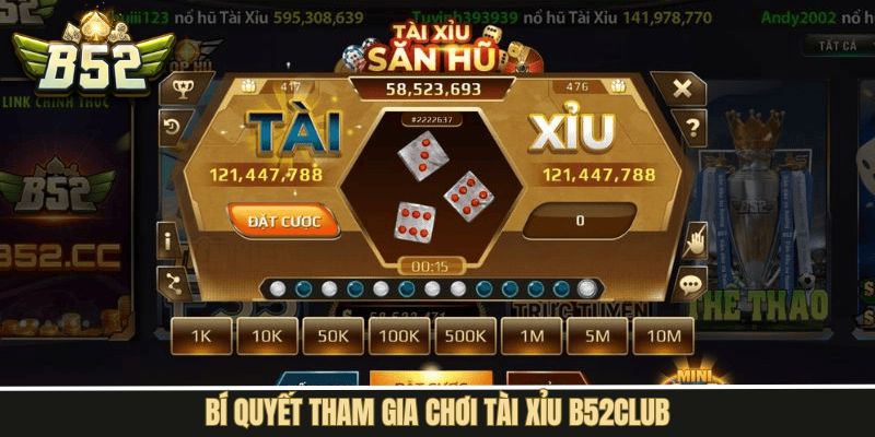 Top các chiến thuật kinh nghiệm chơi tài xỉu