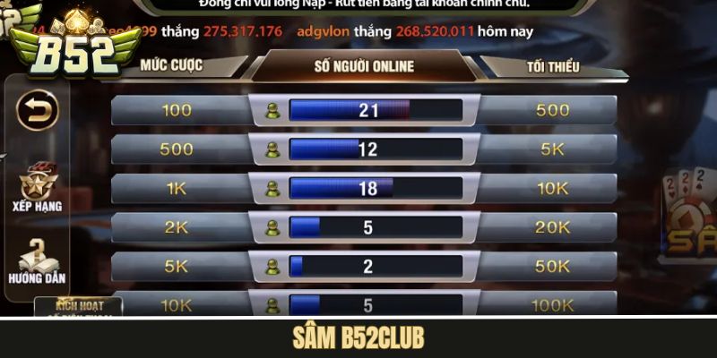 Sâm B52Club - Khám Phá Thế Giới Bài Online Siêu Đỉnh Cao