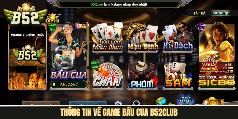 Nội dung sơ lược về tựa game bầu cua thú vị