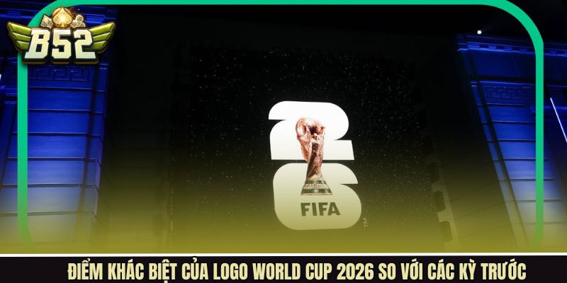 Điểm khác biệt của logo World Cup 2026 so với các kỳ trước